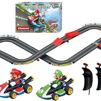 Carrera GO!!! 63503 Official Licensed Mario Kart Battery Operated 1:43 Scale Slot Car Racing Toy Track Set with Jump Ramp Featuring Mario and Luigi for Kids Ages 5 Years and Up