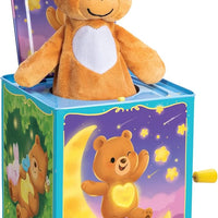 Teddy Bear Pop N Glow Jack in The Box-18+mo-