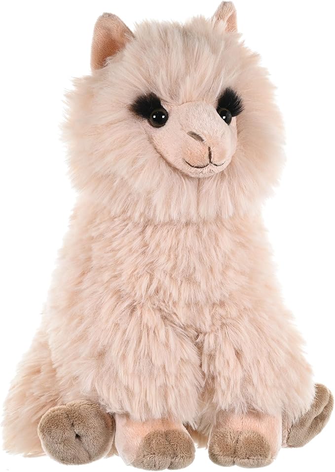 Alpaca, Cuddlekins, Stuffed Animal, 12 inches, Gift for Kids, Plush Toy, Fill is Spun Recycled Water Bottles,