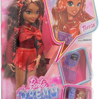 Barbie Doll and Accessories Dream Team Teresa® Articulated with Brown Hair and Barrettes