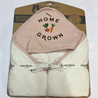 Organic Hooded Towel - Home Grown