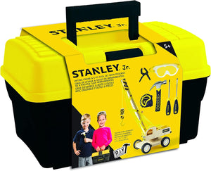 Stanley Jr DIY Lifting Crane, Plastic Toolbox & 6 PC Toolset