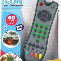 Infini Fun My First Remote Control - Imitation Game for Kids, Toy TV Remote for Imaginative Play - Ultra-Realistic Pretend Kids Play Set, Fake Remote, Discover Colours & Sounds - For Ages 12 Months +