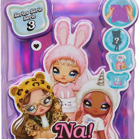Na! Na! Na! Surprise Minis Series 3 Fashion Doll - Mystery Packaging with Confetti Surprise, Includes 4" Small Doll, Outfit, Shoes, Poseable, Great Toy Gift for Kids Girls Boys Ages 4 5 6 7 8+ Years