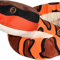 Eastern Cottonmouth, Snake Plush, Stuffed Animal, Plush Toy, Kids Gifts, 54 inches