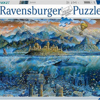 Ravensburger Wisdom Whale Puzzle - Engaging 2000-Piece Jigsaw | Unique Piece Design | Anti-Glare Surface | Perfect for Adults & Puzzle Enthusiasts