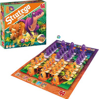 Jumbo, Stratego - Junior Dinos, Fun Junior Stratego Version, Strategy Board Game, 2 Players, Ages 4Year Plus