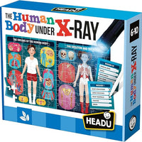 The Human Body Under X-Ray – Kids Learning Toys Ages 6-10, Educational STEM Toys for Ages 6 7 8 9 10 Year Old Boys Girls, Anatomy Puzzles, 1st Grade Learning Activities, Classroom Must Haves
