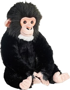 Artist Collection Eco Chimpanzee Baby, Stuffed Animal, 15 Inches, Plush Toy, Eco-Friendly