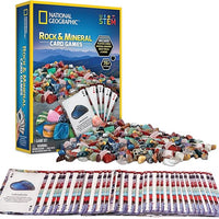 National Geographic Rock And Mineral Card Games, Multi Color, Rtngrkmem