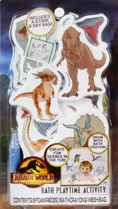 Jurassic World Waterproof Bath Playtime Foam Sticker Set