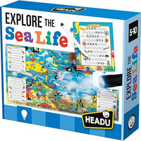 Explore The Sea Life – Kids Learning Toys Ages 5-10, Educational Stem Toys for 5 6 7 8 9 10 Year Old Boys Girls, Ocean Sea Animal Puzzle, Xray Puzzle, Learning Puzzles for Kids, Teaching Games