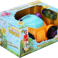 Non-Stop Fun Motorized Battery Operated Bubble Mower with 4 Ounce Premium Bubble Solution for Kids at Age 3 and up