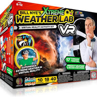 Bill Nye's Science Squad: Xtreme Weather Lab VR - Virtual Reality Kids Science Kit, Book and Interactive Learning Activity Set - for Ages 8 and Up