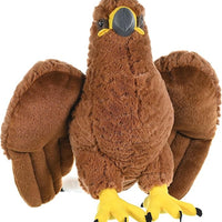 Golden Eagle, Cuddlekins, Stuffed Animal, 12 inches, Gift for Kids, Plush Toy, Fill is Spun Recycled Water Bottles