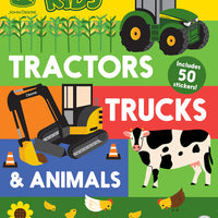 John Deere Kids Tractors, Trucks & Animals Coloring Book