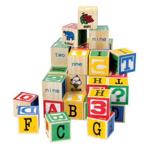 Alphabet Wood Blocks