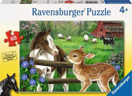 Children’s Jigsaw Puzzle New Neighbors - 60 Pieces Puzzle