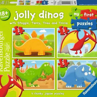 Children’s Puzzle Jolly Dinos My First Puzzles - 2 + 3 + 4 + 5 Pieces Puzzle