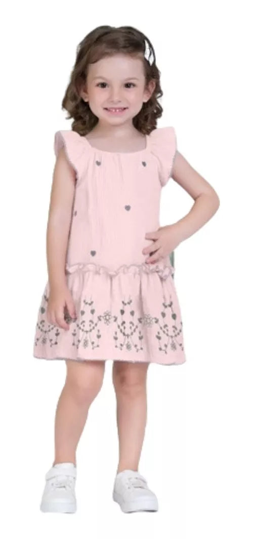 Summer Children's Gauze Dress