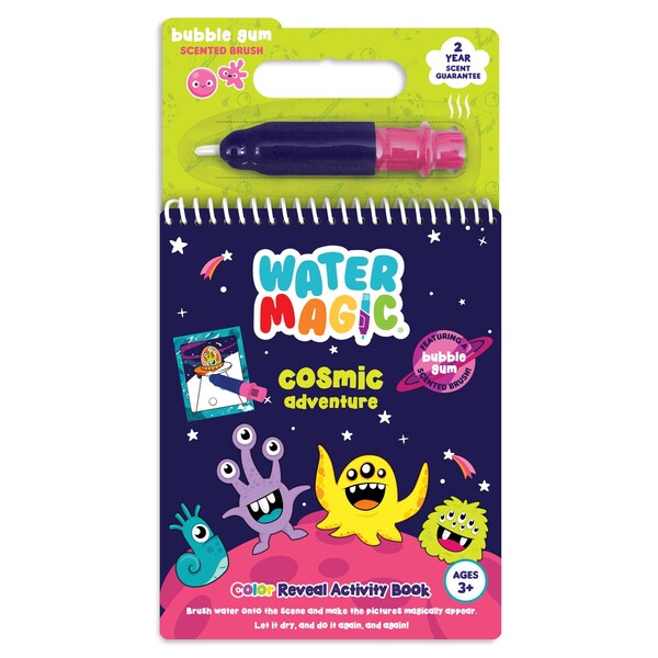 Water Magic Activity Book Multicolored -Cosmic Adventure