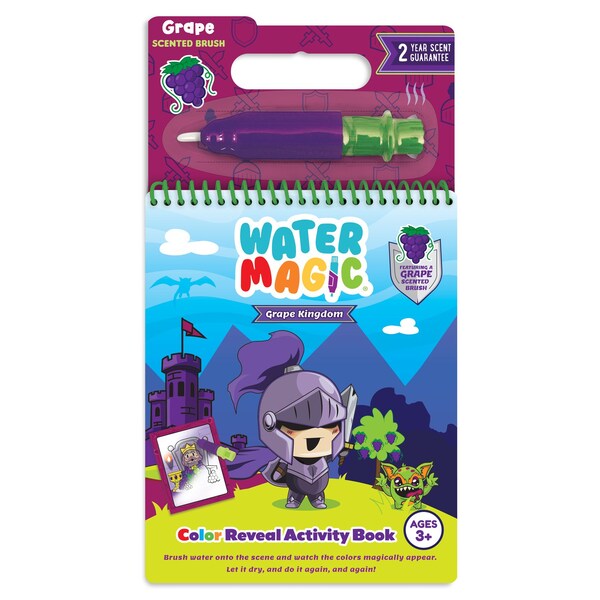 Paint-with-Water Scented Activity Kit - Grape Kingdom