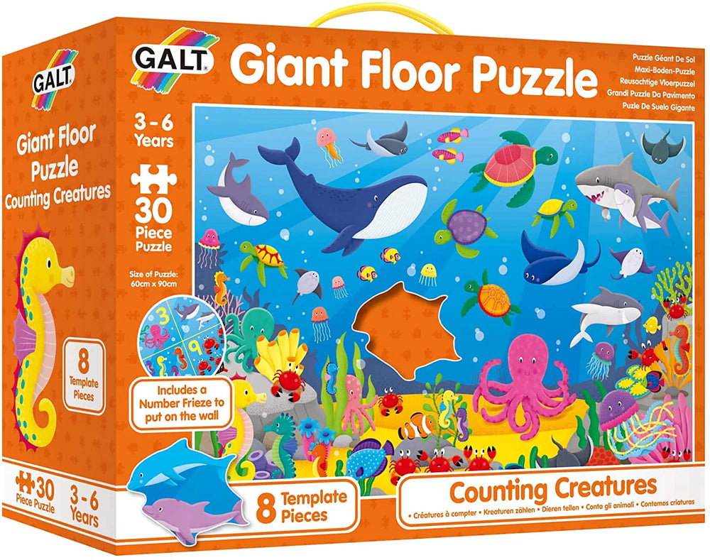 Giant Floor Puzzle - Counting Creatures