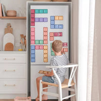 Connetix Colorful Magnetic Tiles Rectangle Pack - 24 Pieces
