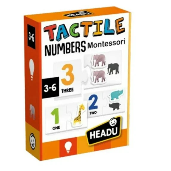 Headu Tactile Numbers Montessori Educational Toys for ages 3-6 Years Old