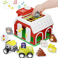 Farm Animal Musical Barn by iPlay iLearn