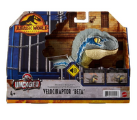 Jurassic World Dominion Uncaged Rowdy Roars Velociraptor 'Beta' Dinosaur Figure
