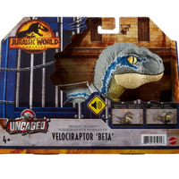 Jurassic World Dominion Uncaged Rowdy Roars Velociraptor 'Beta' Dinosaur Figure