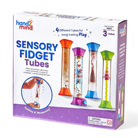 Sensory Fidget Tubes, Set of 4