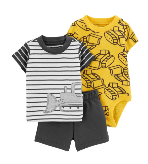 3-Piece Explorer Little Short Set