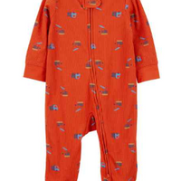 Snap-Up Cotton Blend Sleep & Play