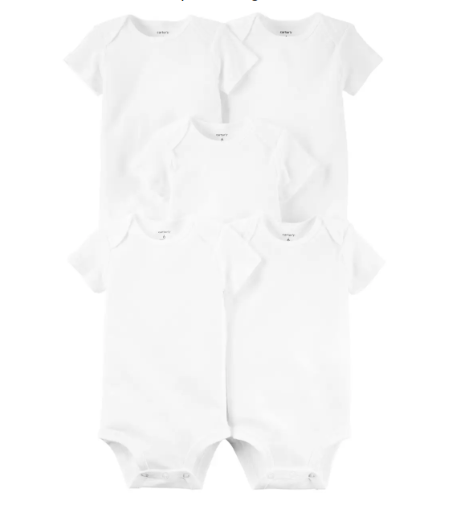 Infant Kids' 5-Pack Short-Sleeve Bodysuits