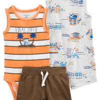 Infant Kids' 3-Pack Bodysuits & Shorts