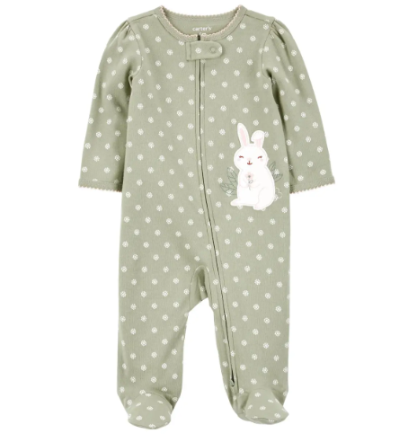 Infant Girls Bunny Sleep N Play