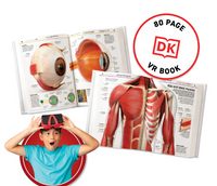 VIRTUAL REALITY DISCOVERY GIFT SET W/ DK BOOK - Human Body
