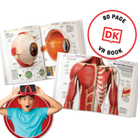 VIRTUAL REALITY DISCOVERY GIFT SET W/ DK BOOK - Human Body