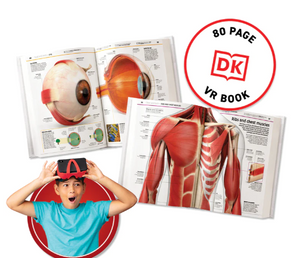 VIRTUAL REALITY DISCOVERY GIFT SET W/ DK BOOK - Human Body