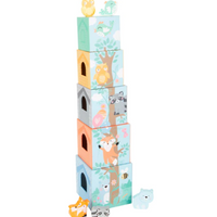 Pastel Animals Stacking Tower