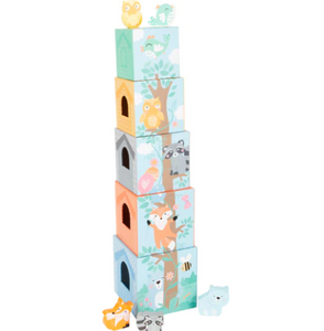 Pastel Animals Stacking Tower