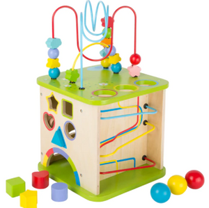 Activity Center with Marble Run