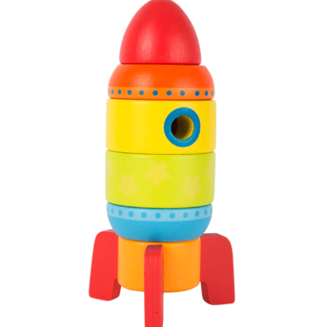 Colorful Stacking Rocket