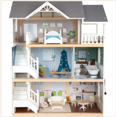 Iconic Doll House Complete Playset