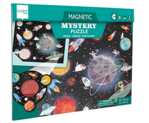 2 In 1 Magnetic Puzzle - Mystery Game - Space