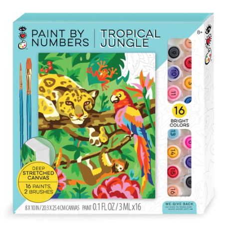 iHeartArt Paint By Numbers Tropical Jungle