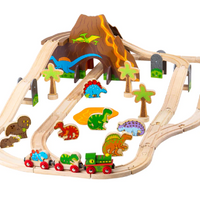 Dinosaur Railway Set