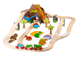 Dinosaur Railway Set